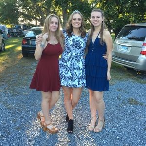 Lulu's printed dress